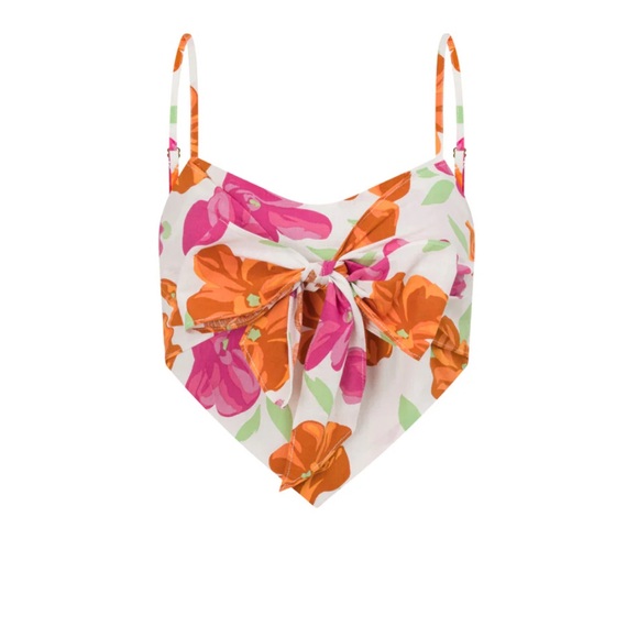 SABO NWT LUAN TIE TOP XS 💗🌞 - Picture 4 of 10